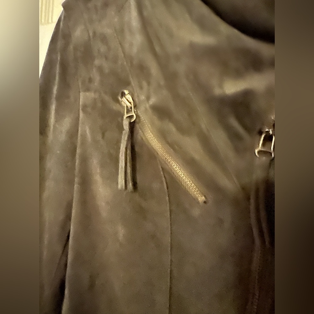 Lulu’s Vegan Suede Moro Jacket Small - Picture 8 of 15